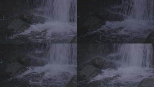 德夯峡谷瀑布航拍高清在线视频素材下载