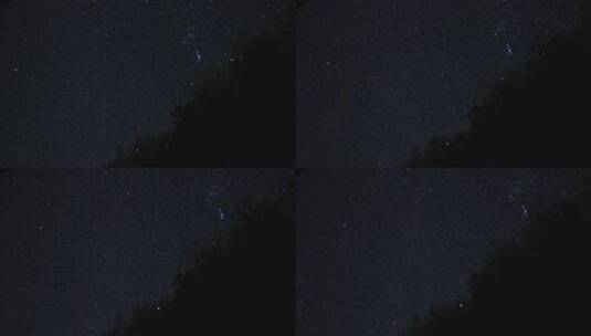 星空 延时 星星 天空 夜晚高清在线视频素材下载