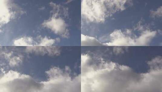 云朵飘动实拍素材高清在线视频素材下载