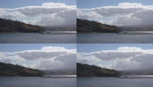 智利卡斯特罗的海面景观高清在线视频素材下载