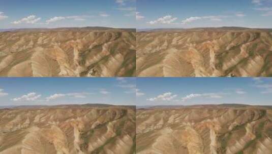 中国新疆伊犁阔克苏大峡谷风景高清在线视频素材下载