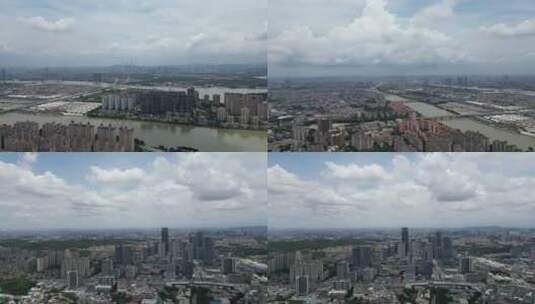 广州万博CBD建筑空镜高清在线视频素材下载