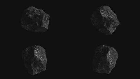 太空陨石魔幻素材小行星高清在线视频素材下载