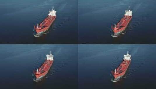 海上油轮高清在线视频素材下载