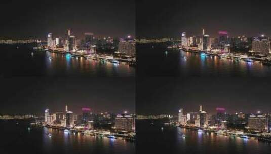 厦门 航拍 夜景高清在线视频素材下载
