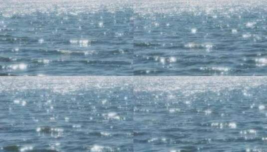 水波粼粼、波光粼粼的海面高清在线视频素材下载
