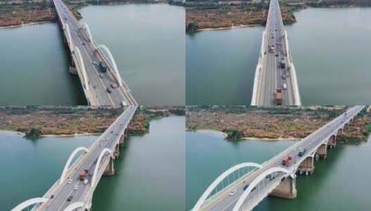 惠州博罗大桥高清在线视频素材下载