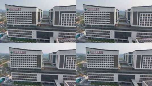 4K航拍深圳市中医院光明院区3高清在线视频素材下载