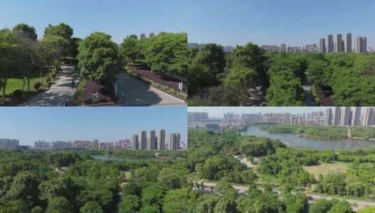 蚌埠市张公山公园5高清在线视频素材下载