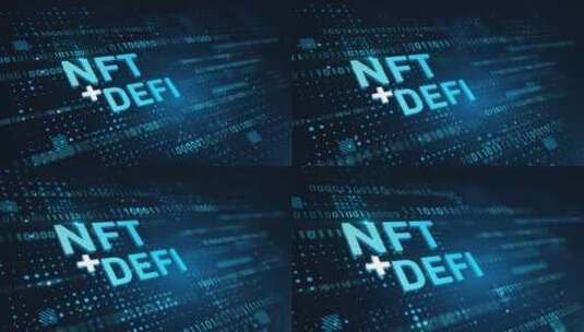 Defi Nft加密货币高清在线视频素材下载