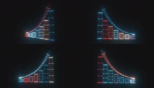 数字股票趋势Arrow V2 Hd高清在线视频素材下载