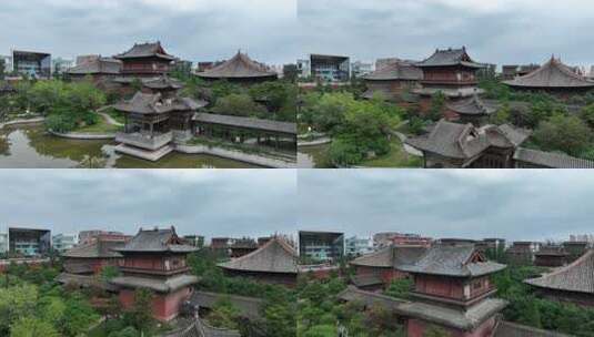 黑神话悟空取景地山西善化寺实拍高清在线视频素材下载