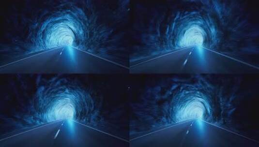 「有版权」宇宙时空隧道快速穿梭4K高清在线视频素材下载