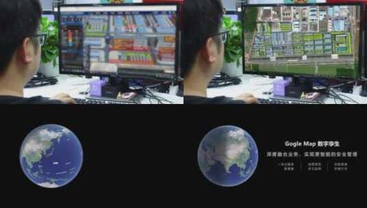 地球飞出电脑屏幕转到太空结尾高清AE视频素材下载