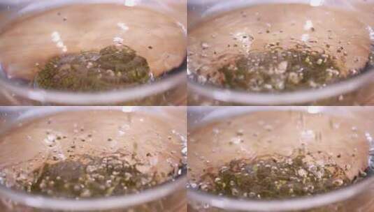 清水浸泡绿豆高清在线视频素材下载