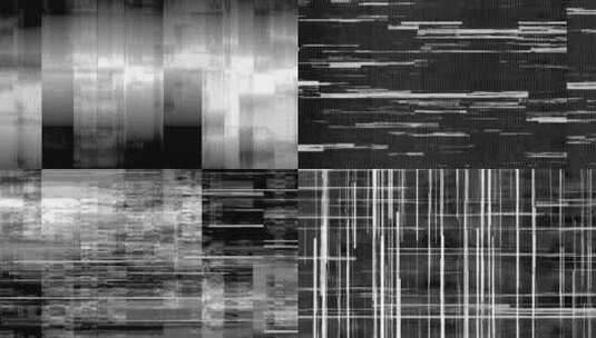 故障电视屏幕闪烁雪花高清在线视频素材下载