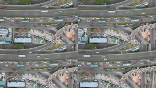 车辆 车流  交通 城市交通 马路高清在线视频素材下载