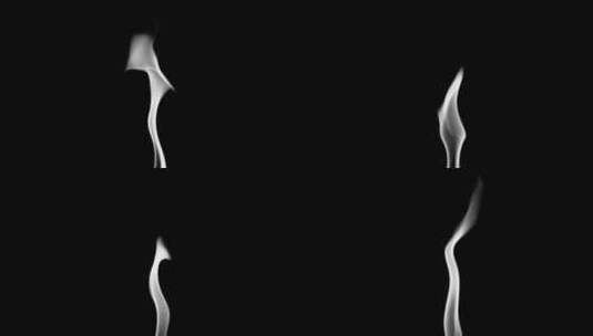 4k魔法白色烟雾特效动画视频素材-Alpha高清在线视频素材下载