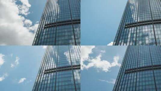 20220527 深圳瑞吉酒店 窗云流动 京基100大厦高清在线视频素材下载