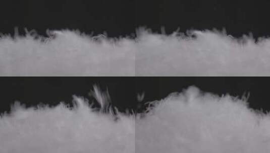 羽绒鸭绒鹅绒羽绒服原料LOG视频素材高清在线视频素材下载