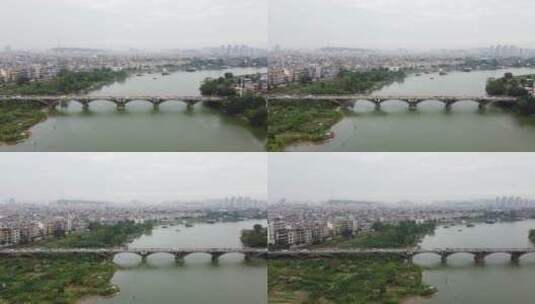 阳江江城糖厂二桥（黑桥）高清在线视频素材下载