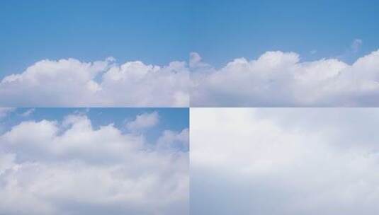 天空云朵延时天空小清新蓝天白云延时高清在线视频素材下载
