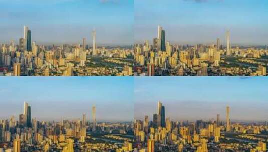 广州市地标建筑高清在线视频素材下载