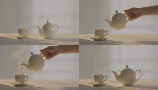 茶壶 茶杯 茶文化高清在线视频素材下载