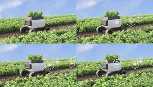 智慧农业现代化种植高清在线视频素材下载
