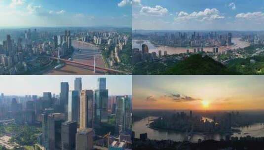 重庆地标景点旅游宣传片高清在线视频素材下载