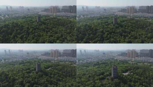 蚌埠市张公山公园6高清在线视频素材下载