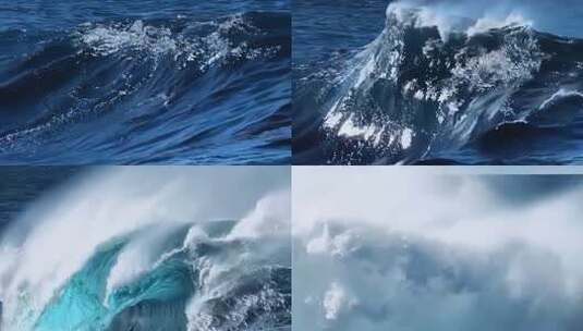 海浪特写高清在线视频素材下载