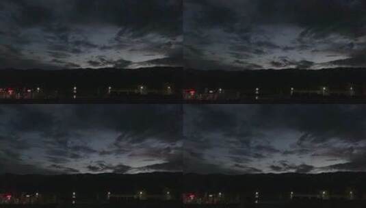 夜景天空高清在线视频素材下载