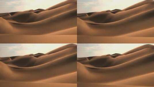 漫无边际的沙漠高清在线视频素材下载