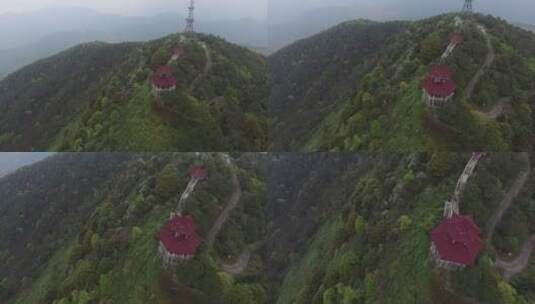 河源万绿湖风景区航拍高清在线视频素材下载