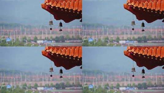 湖南长沙洗心禅寺古典建筑之美寺庙实拍视频高清在线视频素材下载