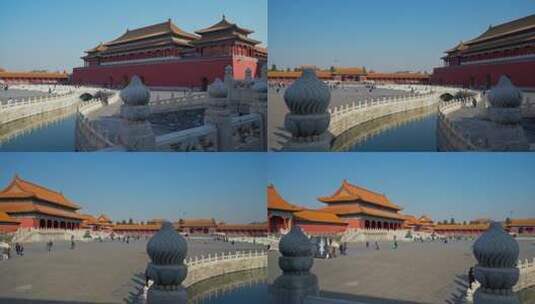 北京故宫博物院建筑高清在线视频素材下载