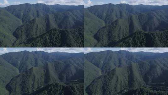 大自然哀牢山大景航拍空镜头高清在线视频素材下载