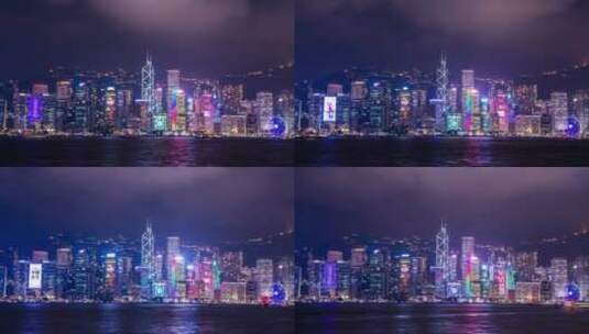 香港维多利亚湾高清在线视频素材下载