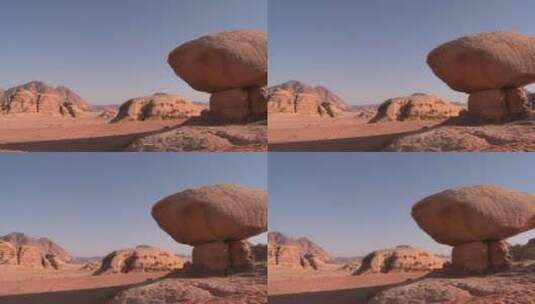 沙漠岩石高清在线视频素材下载
