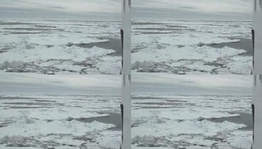 极地冰山海洋景观高清在线视频素材下载