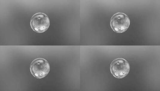 精致水分子流动化学精华球渗透简约高清在线视频素材下载