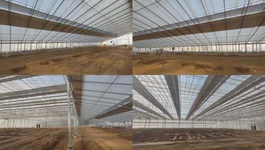 新型温室大棚农业设施高清实拍特写视频素材高清在线视频素材下载