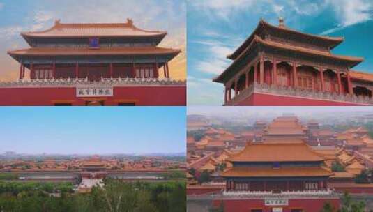 北京故宫延时高清在线视频素材下载
