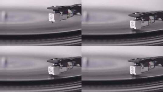 唱片 音乐 复古 唱片机 旋转高清在线视频素材下载