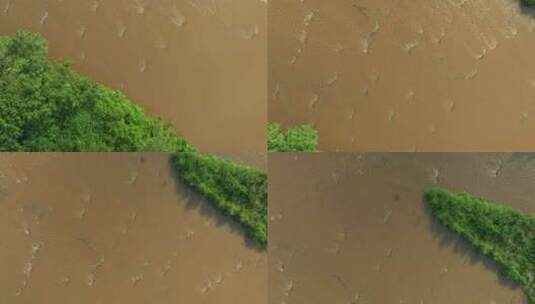 西双版纳 雨林 澜沧江 航拍11高清在线视频素材下载