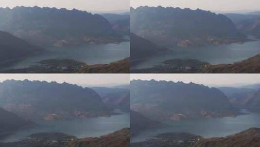贵州牂牁江日出风景风光高清在线视频素材下载