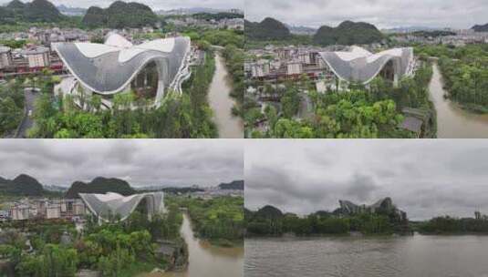 桂林地标建筑高清在线视频素材下载