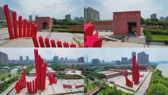 南京渡江纪念馆高清在线视频素材下载