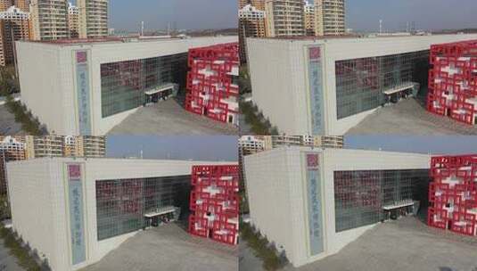 榆林民歌博物馆高清在线视频素材下载